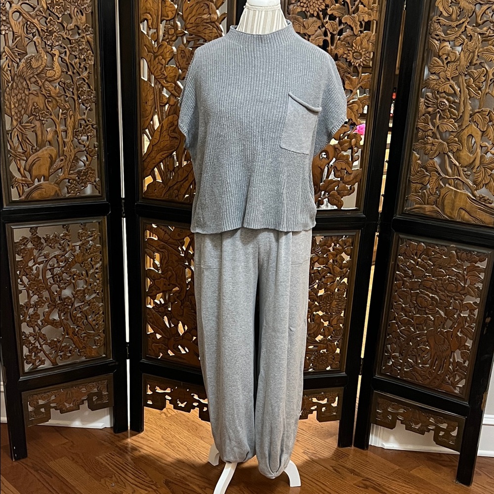 Cozy Gray Women's Pajama Set